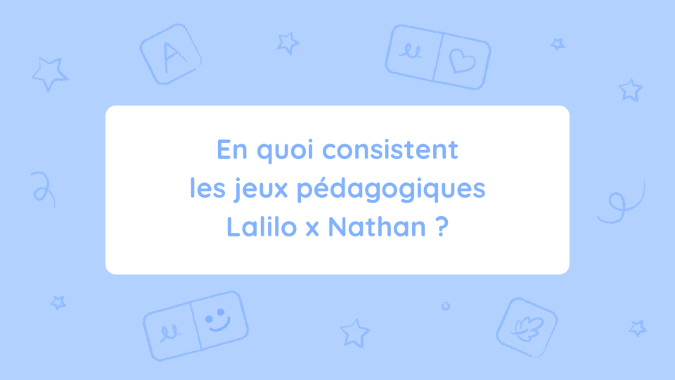 En quoi consistent les jeux pédagogiques créés avec Nathan ?